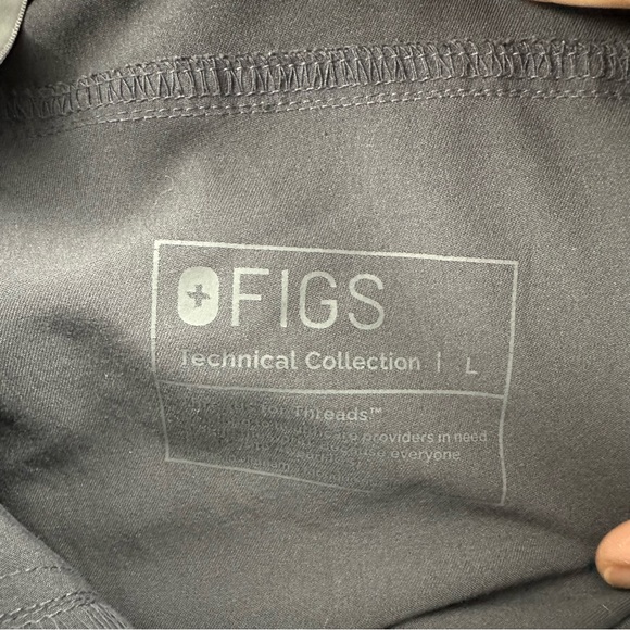 Figs Kade Cargo Scrub Pants Dark Gray Women's Size Large - Picture 6 of 10